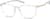 Angle view of Square Glasses 7829723 in Translucent thumbnail