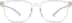 Square Glasses 7829723 in Translucent