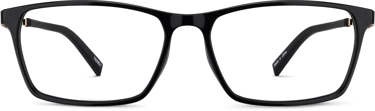 Black Rectangle Glasses