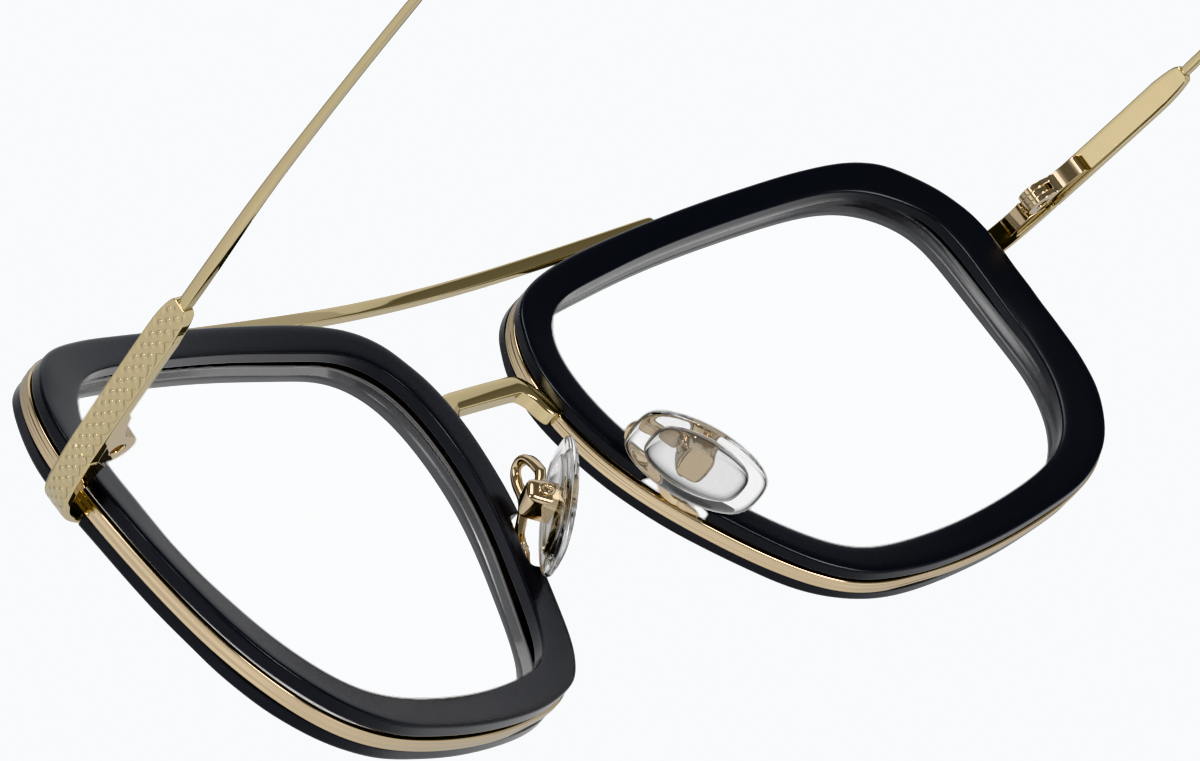 See-through view of Titletown Glasses 7829921 in Black thumbnail