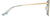 Side view of Round Glasses 7830016 in Blue thumbnail