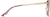Side view of Round Glasses 7830017 in Purple thumbnail