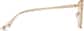 Side view of Round Glasses 7830033 in Beige thumbnail