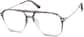 Angle view of Aviator Glasses 7830112 in Grey thumbnail