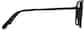 Side view of Aviator Glasses 7830121 in Black thumbnail