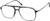 Angle view of Aviator Glasses 7830121 in Black thumbnail