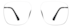 Aviator Glasses 7830121 in Black