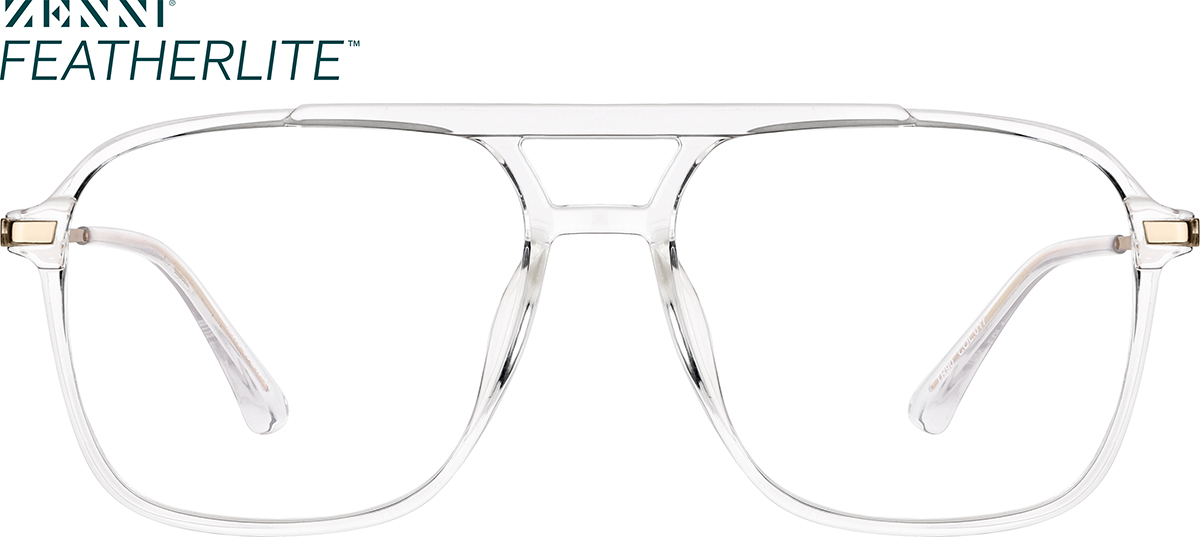 Translucent Aviator Glasses