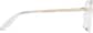 Side view of Aviator Glasses 7830123 in Translucent thumbnail