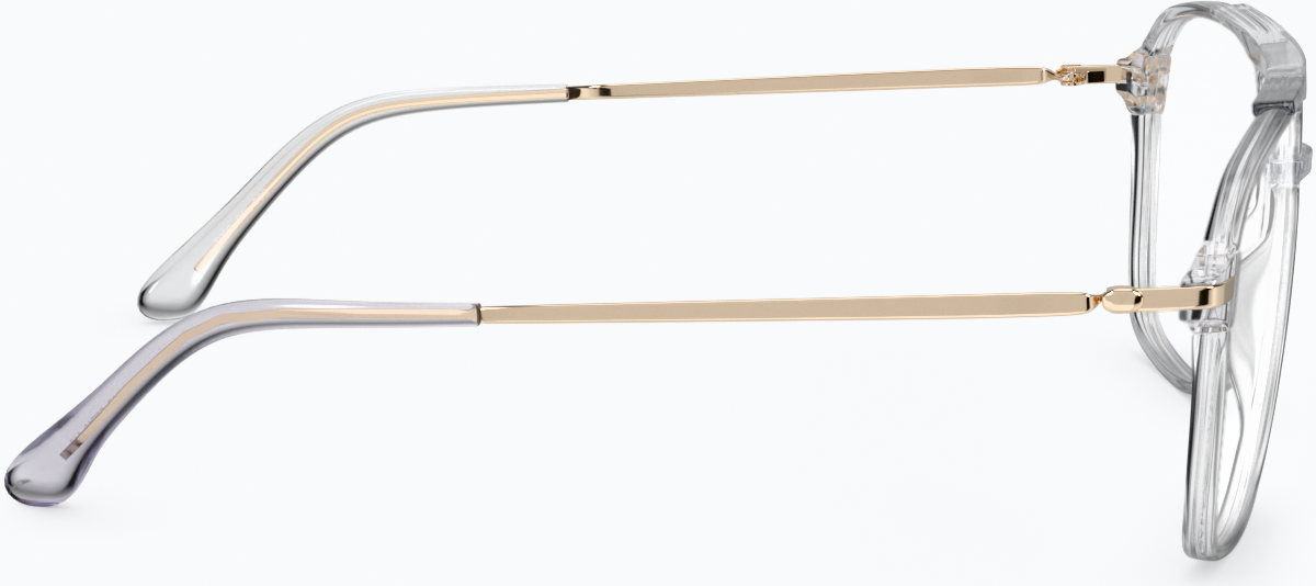 Side view of Aviator Glasses 7830123 in Translucent thumbnail