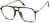Angle view of Aviator Glasses 7830124 in Green thumbnail