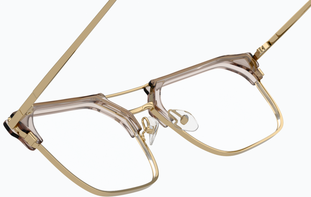 See-through view of SixtySeven Glasses 7830215 in Brown thumbnail
