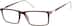 Rectangle Glasses 7830515 in Brown
