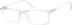 Rectangle Glasses 7830523 in Translucent
