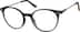RoundGlasses 7831021 in Black