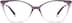 Cat-Eye Glasses 7831217 in Purple
