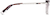 Side view of Cat-Eye Glasses 7831217 in Purple thumbnail