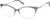 Angle view of Cat-Eye Glasses 7831217 in Purple thumbnail