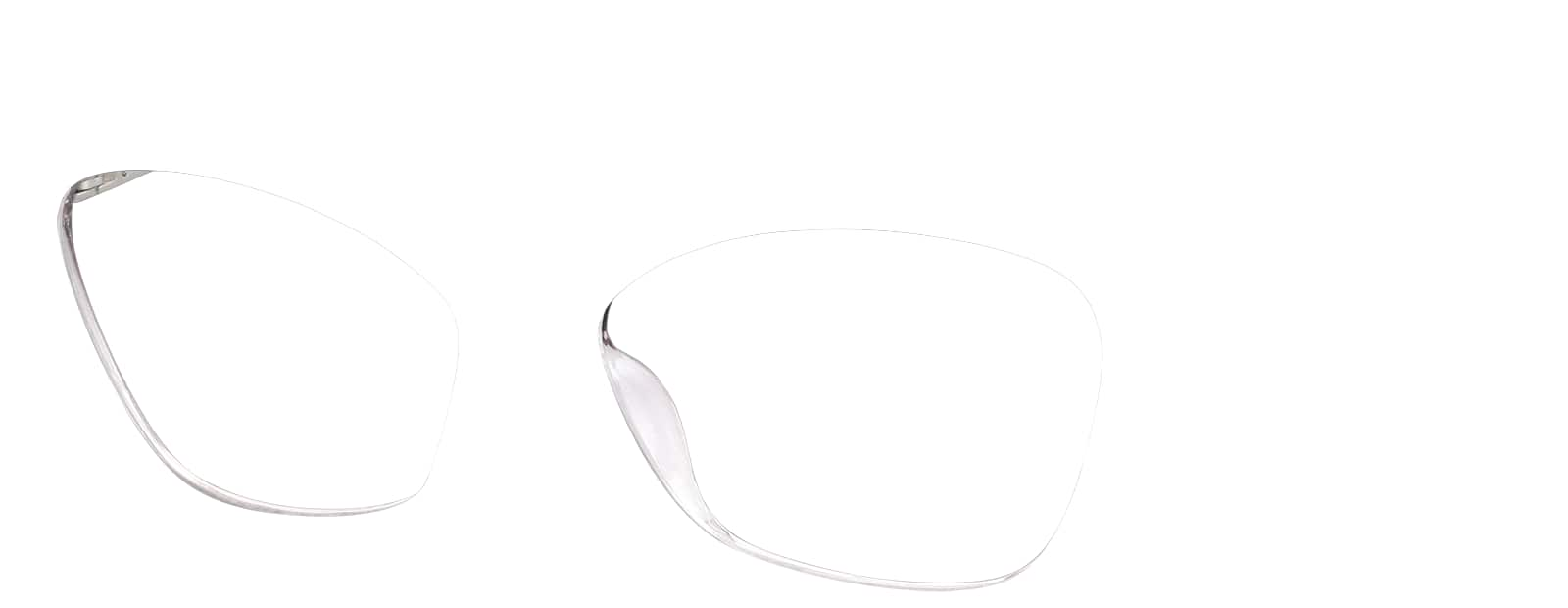 Angle view of Cat-Eye Glasses 7831217 in Purple