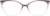 Front view of Cat-Eye Glasses 7831217 in Purple thumbnail