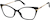 Angle view of Cat-Eye Glasses 7831221 in Black thumbnail