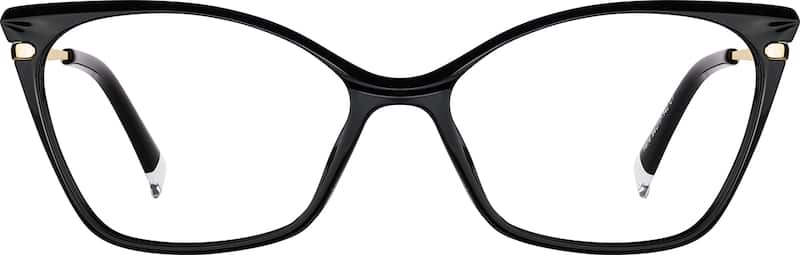 Black Cat-Eye Glasses