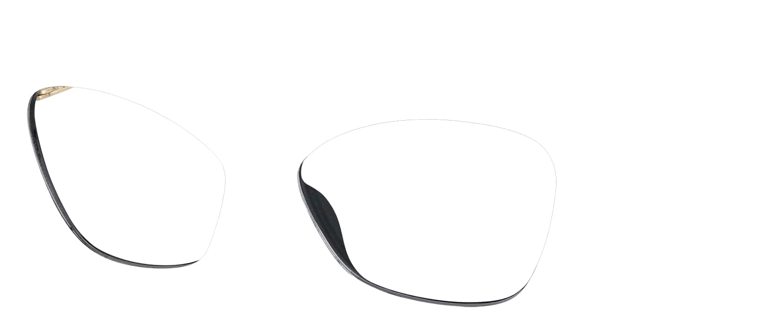 Angle view of Cat-Eye Glasses 7831221 in Black