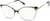 Angle view of Cat-Eye Glasses 7831239 in Pattern thumbnail