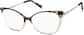 Angle view of Cat-Eye Glasses 7831239 in Pattern thumbnail