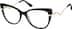 Cat-Eye Glasses 7832521 in Black