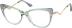 Cat-Eye Glasses 7832524 in Green