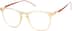 Square Glasses 7832922 in Yellow