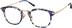 Square Glasses 7833339 in Blue