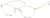 Angle view of Oval Glasses 7833523 in Clear thumbnail
