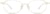 Front view of Oval Glasses 7833523 in Clear thumbnail