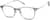 Angle view of Square Glasses 7833612 in Gray thumbnail