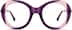 Premium Round Glasses 7833917 in Purple