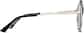 Side view of Premium Round Glasses 7833921 in Black thumbnail