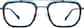 Front view of The Visionary Glasses 7834016 in Blue thumbnail