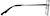 Side view of Square Glasses 7834123 in Clear thumbnail