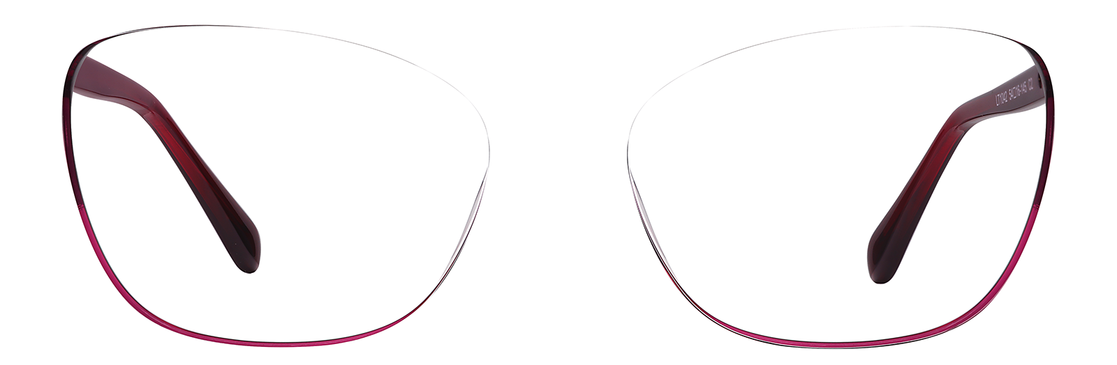 Burgundy Cat-Eye Glasses #7834518 | Zenni Optical