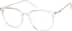 Square Glasses 7834623 in Clear