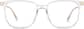 Front view of Longboard Glasses 7834923 in Clear thumbnail