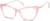 Angle view of Cat-Eye Glasses 7835119 in Pink thumbnail