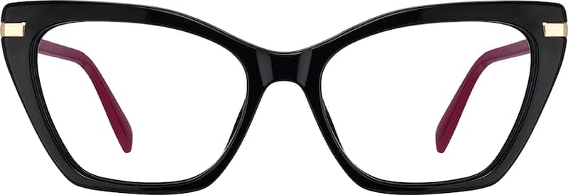 Black   Cat-Eye Glasses