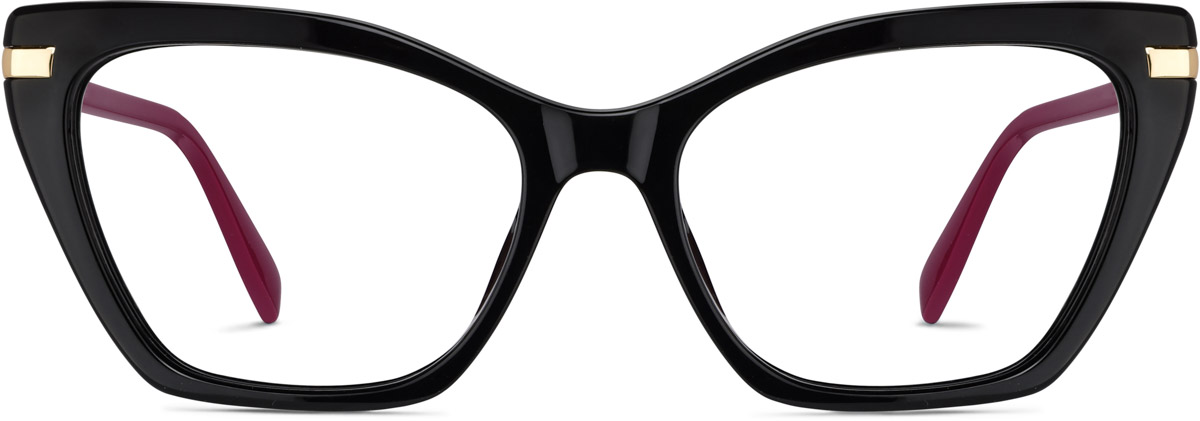 Black   Cat-Eye Glasses