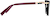 Side view of Cat-Eye Glasses 7835121 in Black thumbnail