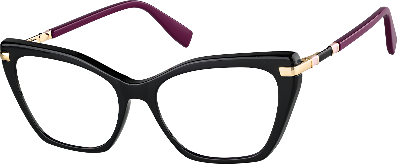 ◆Aimee✳︎◆ Purple Cat-Eye Glasses #7831217 | Zenni Optical Canada