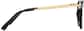 Side view of Round Glasses 7835221 in Black thumbnail