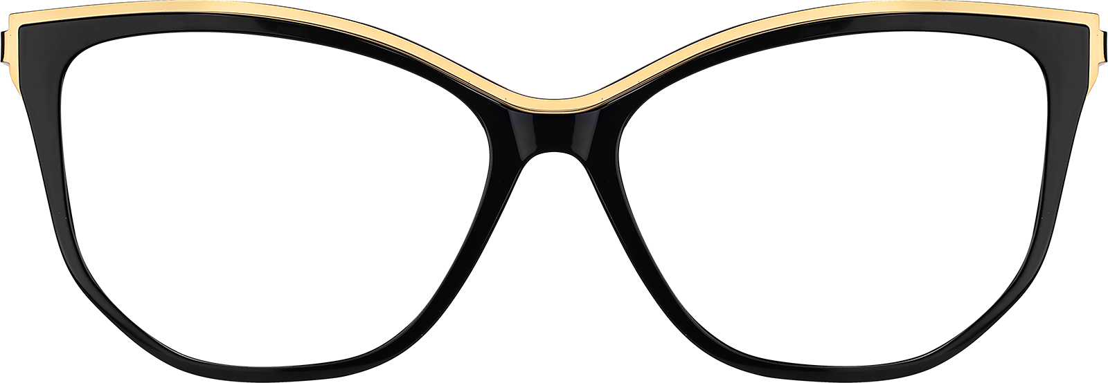 CAT★ Black Cat-Eye Glasses #7835421 | Zenni Optical